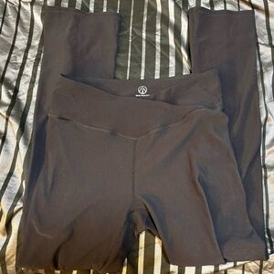 Black High-Waist Yoga Pants
